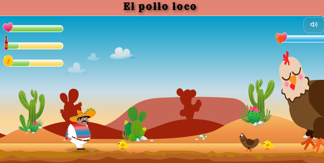 screenshot of the project 'el pollo loco'